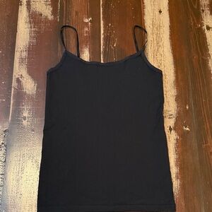 Loft Women's Black Spaghetti Strap Cami Top